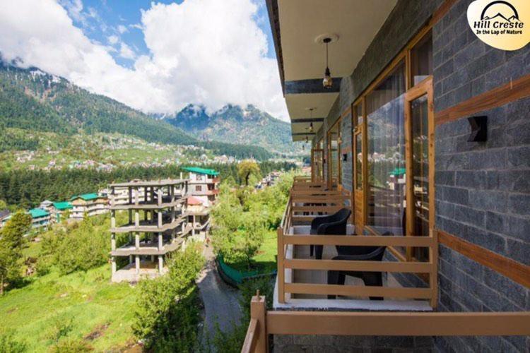 Hill Creste Manali Manali (Himachal Pradesh) Exterior photo